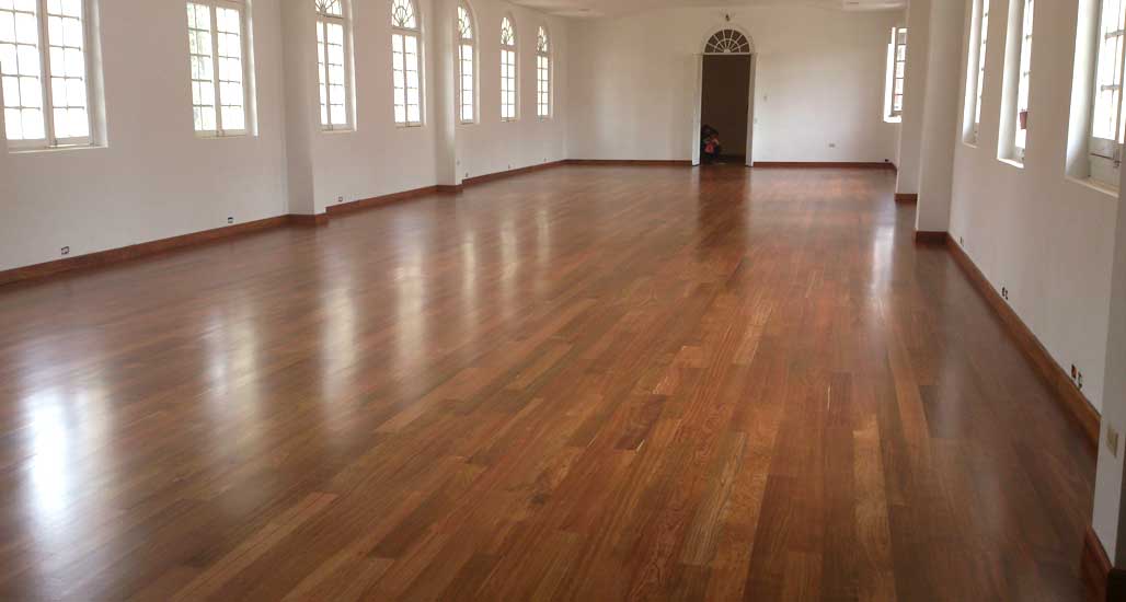 piso de madera en granadillo